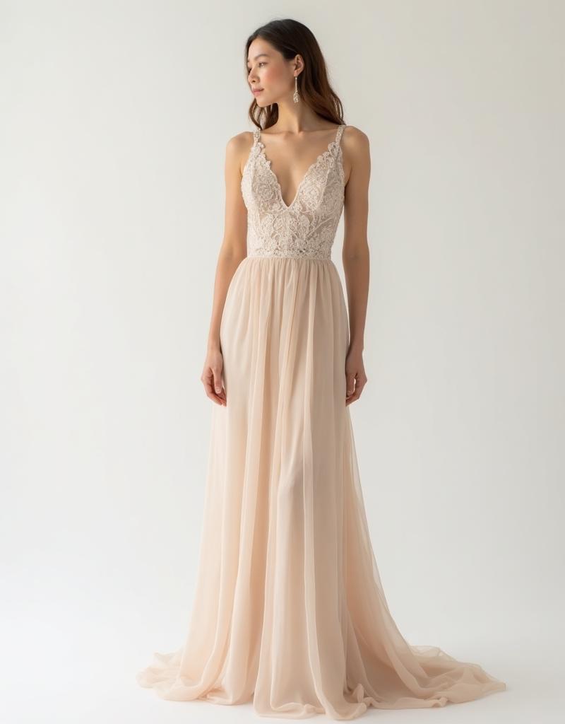 Blush Evening Gown